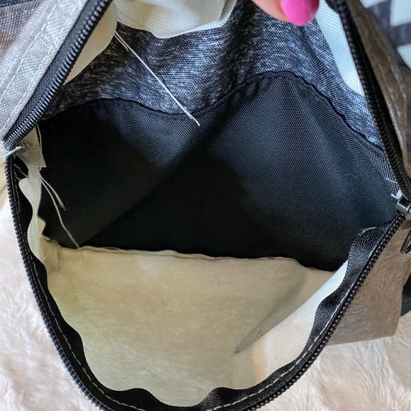 PINK Black/White & Grey Backpack - Picture 12 of 13